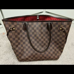 💯 % authentic Louis Vuitton damier ebene neverfull MM